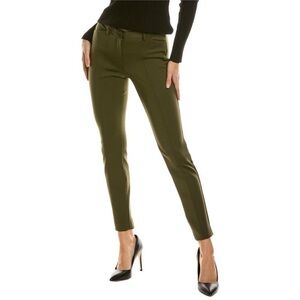 Theory Scuba Trouser Pant in Olive Green